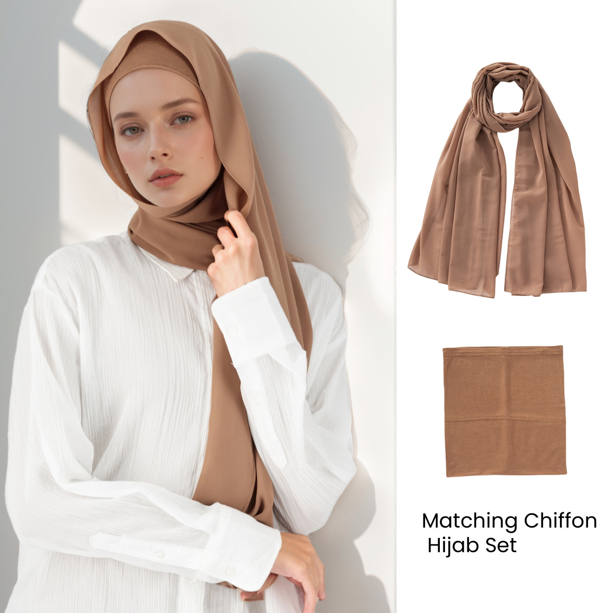 Women Fashion Malaysia - Nuovo Set Moda Cappello + Hijab
