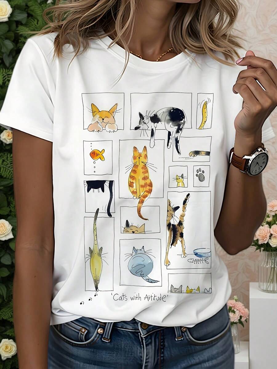 Women Fashion Pose - Nuova Moda Abbigliamento, T-Shirt da Donna