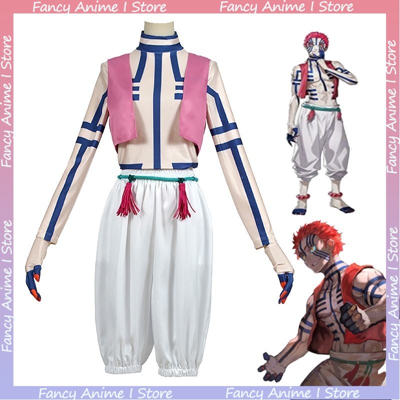 Women Fashion Vest - Costume Cosplay Anime Akaza, Elegante Abbigliamento