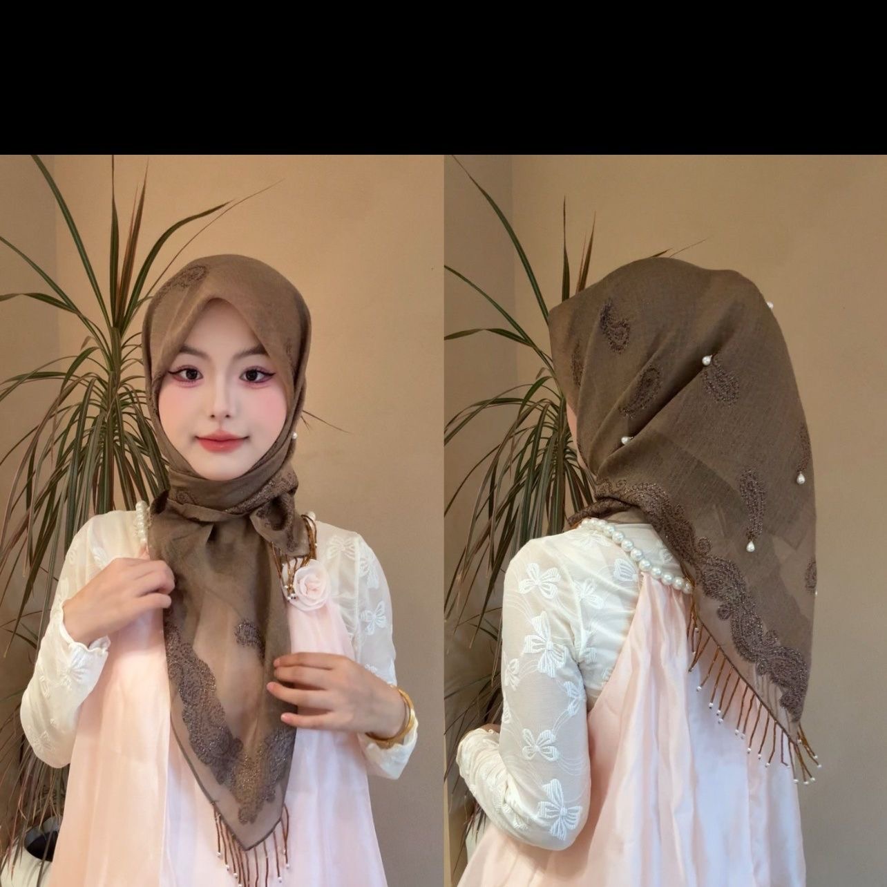Women Fashion Malaysia - Hijab Musulmano da Donna, Sciarpa di