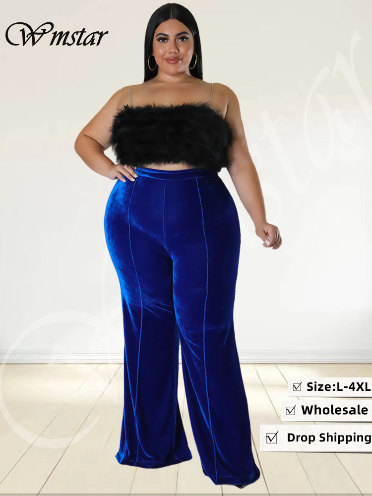 Women'S Fashion Leggings - Wmstar Pantaloni taglie forti Donna Leggings