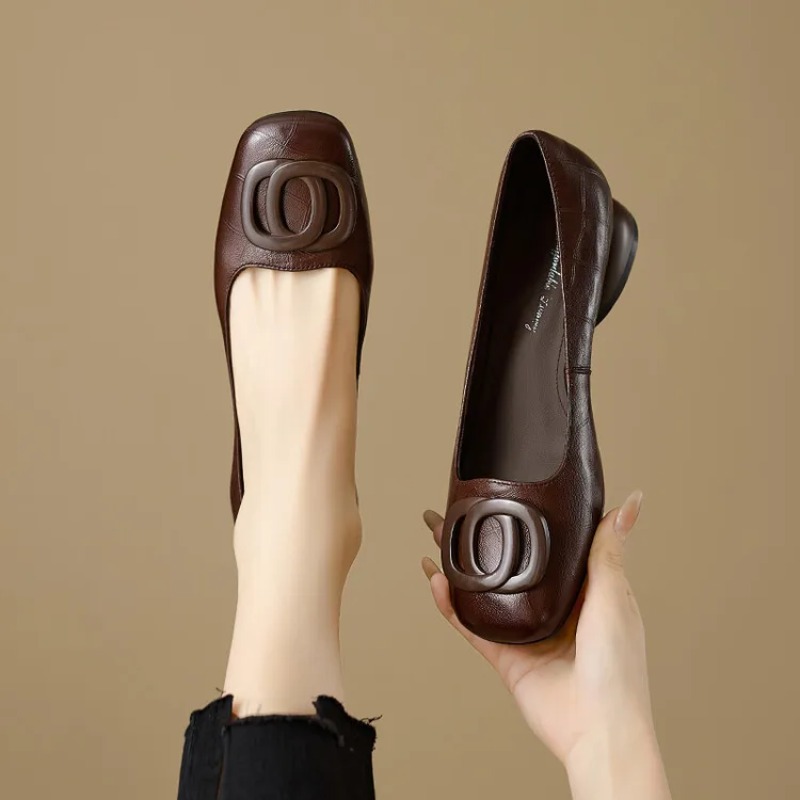 Women'S Fashion Shoes - Scarpe da Donna in Stile Francese,