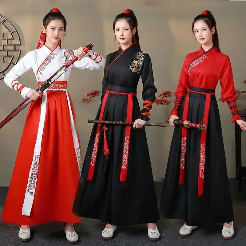 Women'S Fashion Leggings - Set Moderno Hanfu per Donna, Top