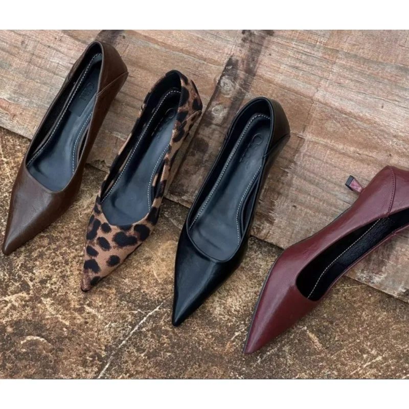 Women'S Fashion Shoes - 2024 donne sexy tacchi alti bordeaux
