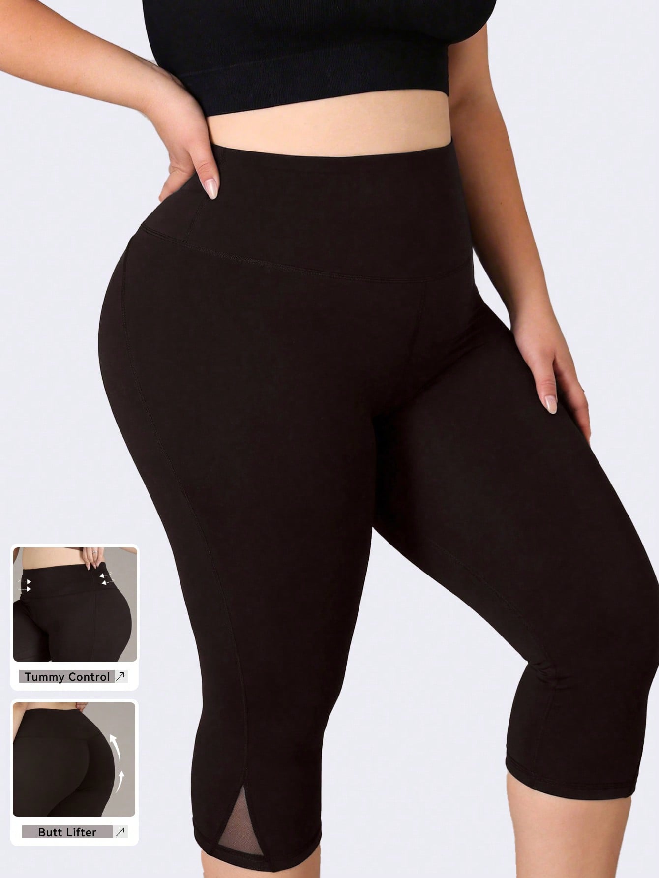 Women'S Fashion Leggings - Leggings da palestra Plus Size da