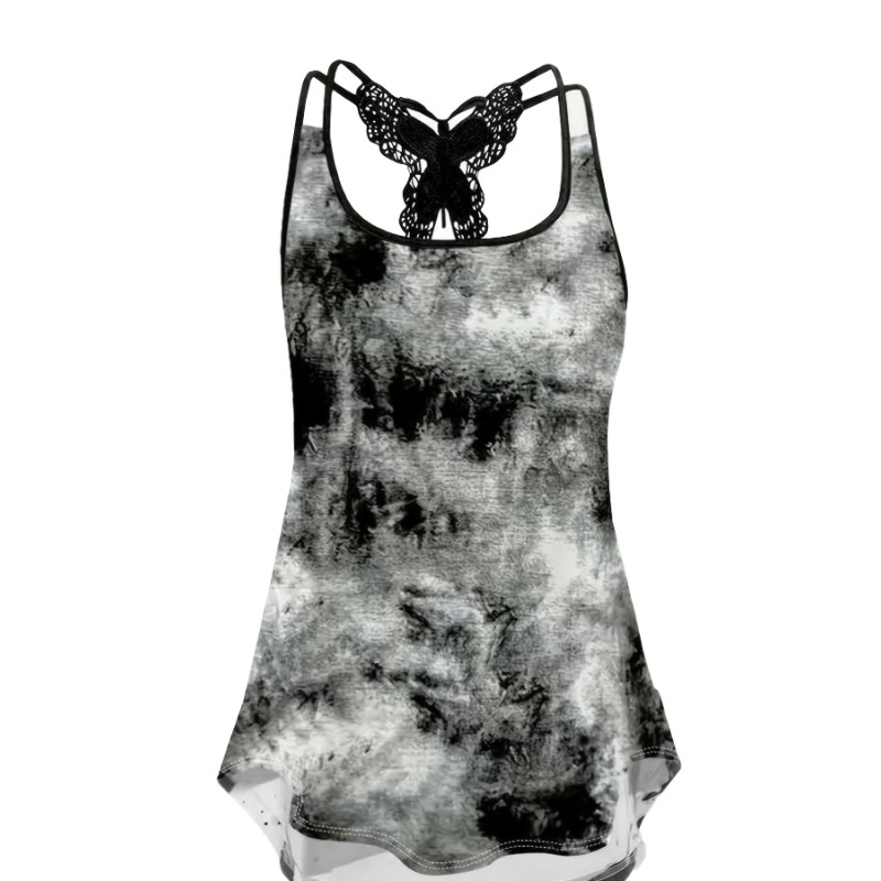 Women Fashion Vest - Taglie forti 1XL-5XL Canotte con stampa