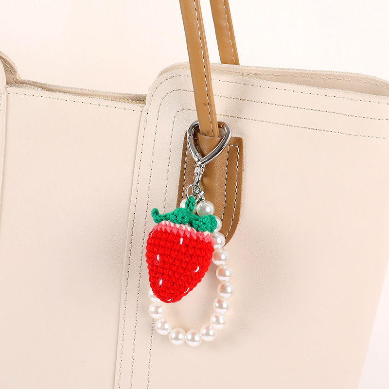 Women'S Ysl Fashion - Portachiavi Intrecciato a Mano, Charm Boho