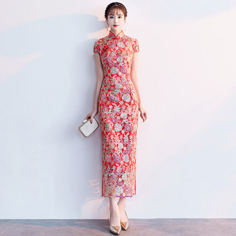 Xxl Women Fashion - Abito da donna moda stile cinese
