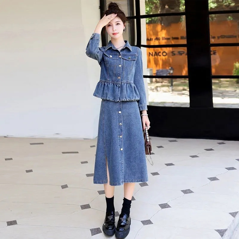 Women'S Fashion Denim Jacket - Giacca da Cowboy donna nuova primavera