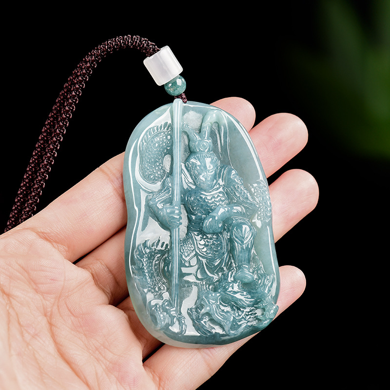 Women Fashion Necklace - Collana con Pendente Re Scimmia in