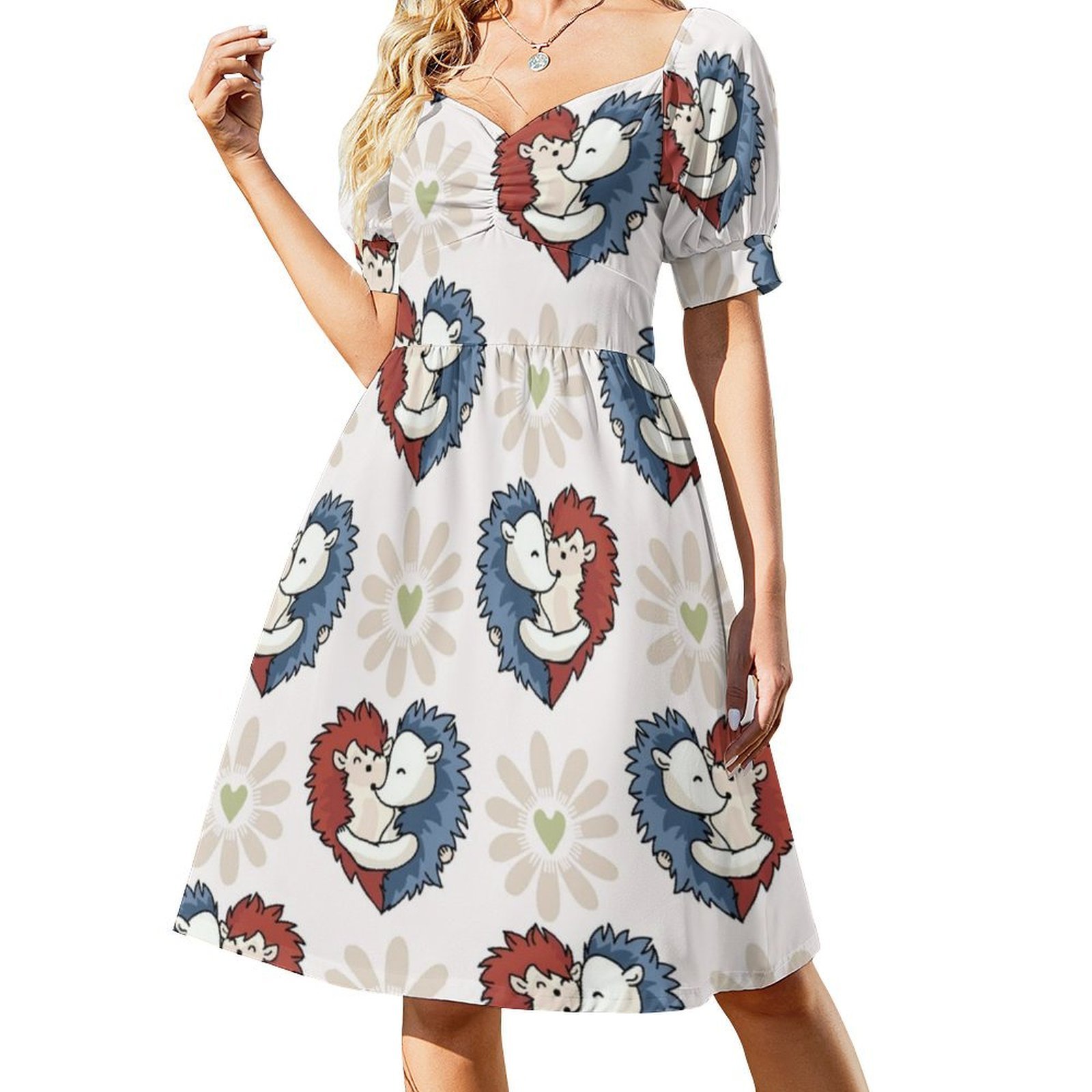 Cuori di abbraccio di riccio c - Women Fashion Vector recensione e prezzo