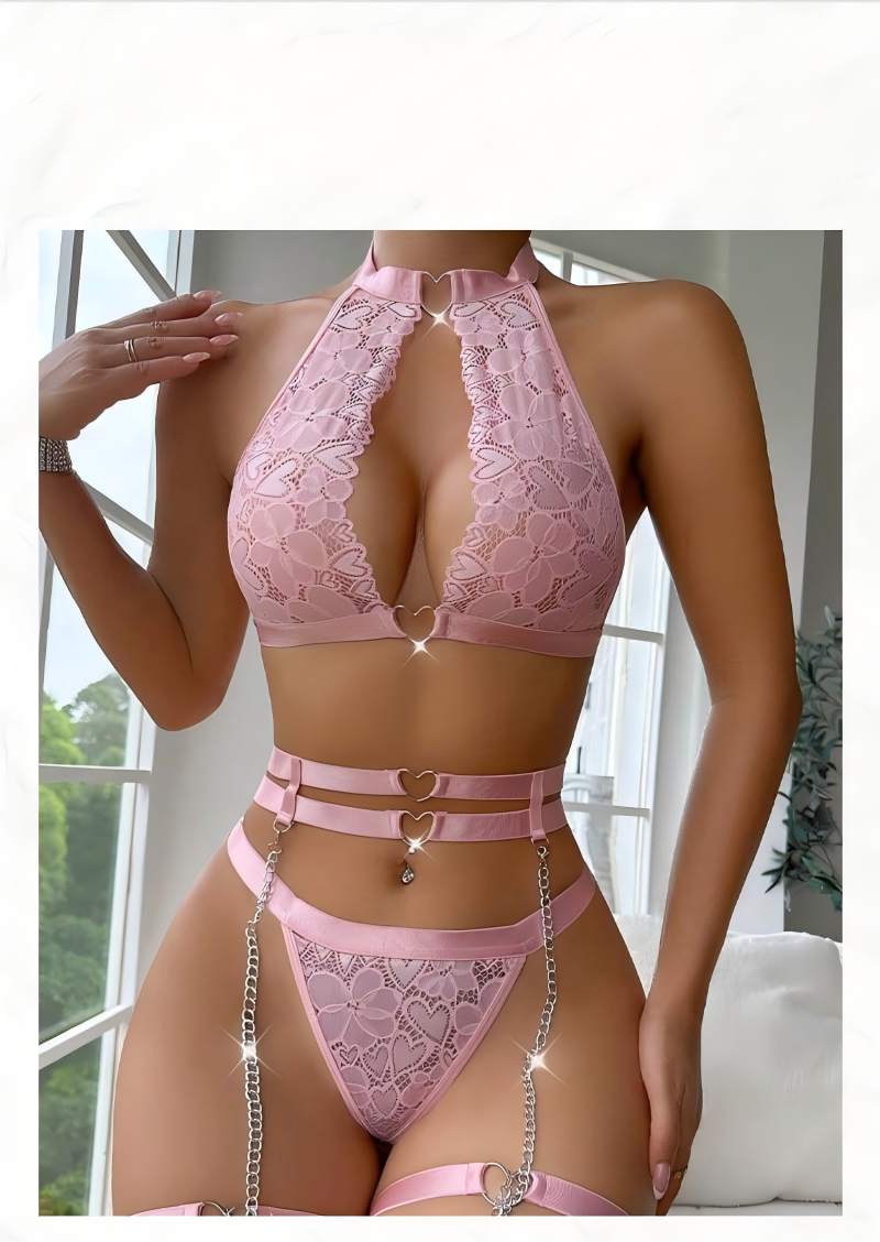 Set di lingerie sexy push-up i - Women Fashion Necklace recensione e prezzo