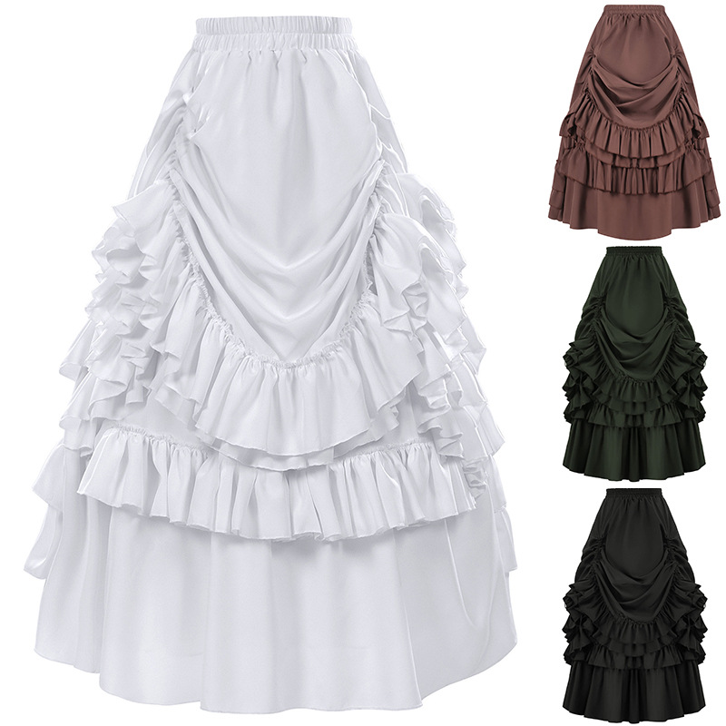 Gonna Corta in Stile Gotico Re - Women'S Fashion Victorian Era recensione e prezzo