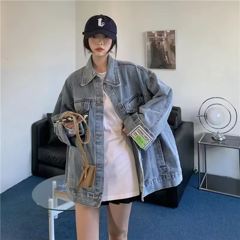 2025 Giacca di jeans di nuova  - Women'S Fashion Denim Jacket recensione e prezzo