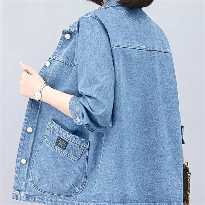 Cappotto di jeans da donna 202 - Women'S Fashion Denim Jacket recensione e prezzo