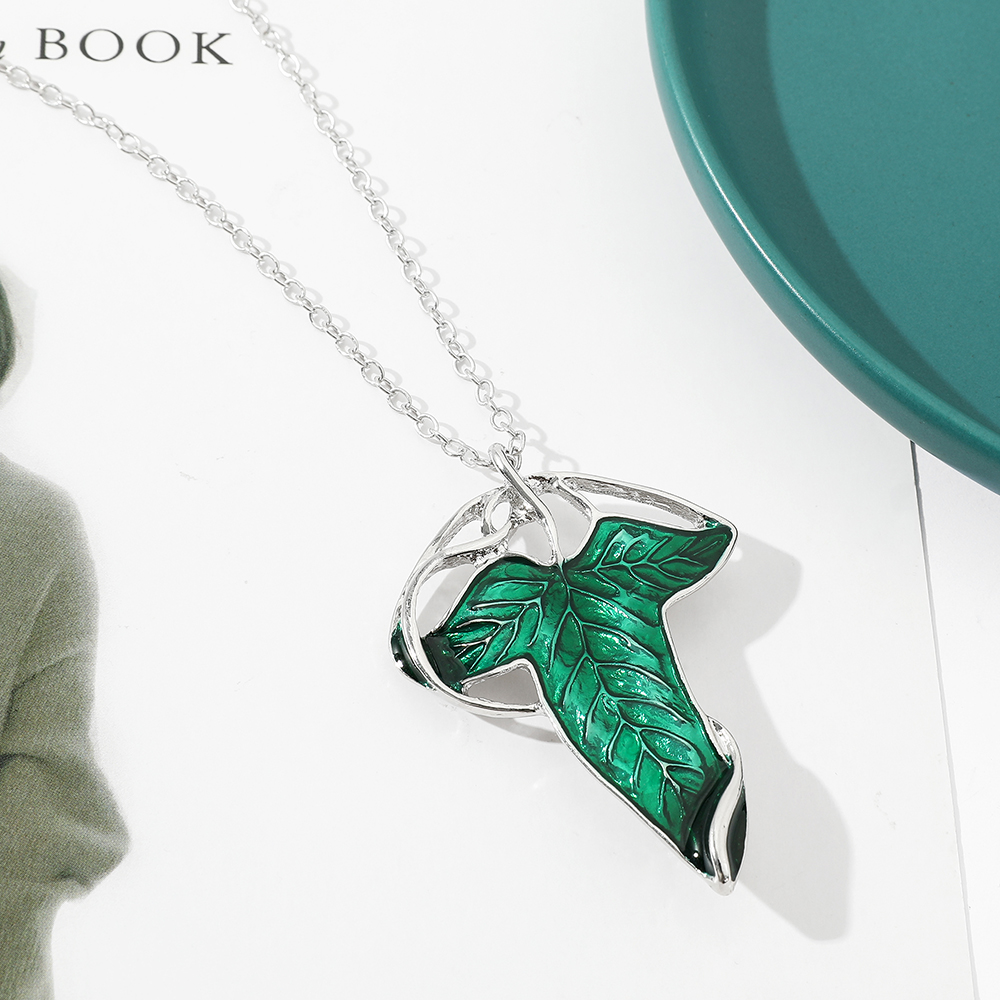 Collana con Ciondolo Foglia Ve - Women Fashion Necklace recensione e prezzo