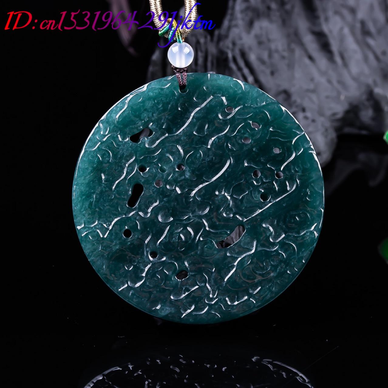 Ciondolo Drago in Giada Birman - Women Fashion Necklace recensione e prezzo