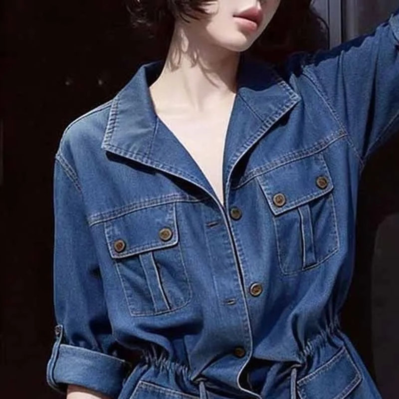 Camicia in denim da donna con  - Women'S Fashion Denim Jacket recensione e prezzo
