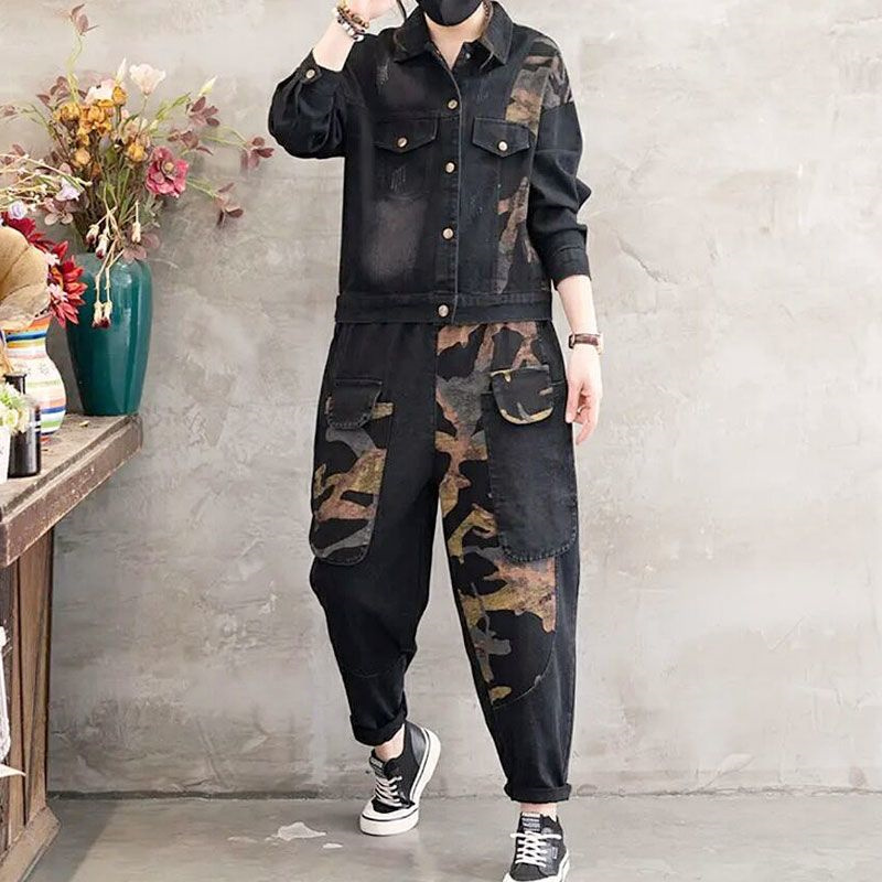 2025 Autunno Giacca di jeans A - Women'S Fashion Denim Jacket recensione e prezzo