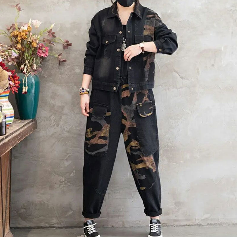 2025 Autunno Giacca di jeans A - Women'S Fashion Denim Jacket recensione e prezzo