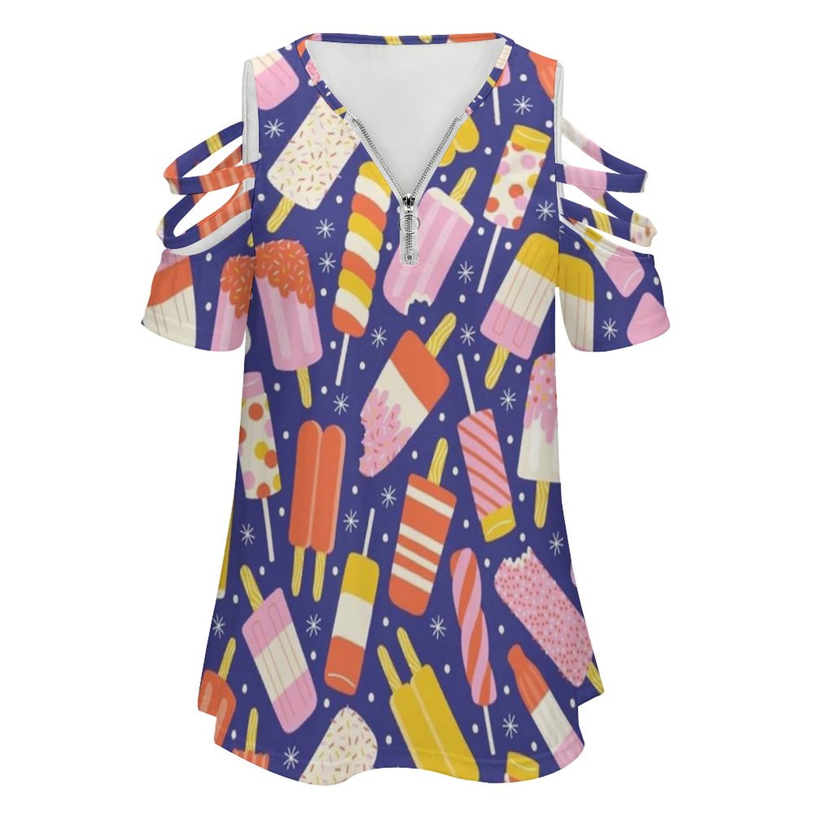 Popsicles New Fashion Zip Off  - Women Fashion Vector recensione e prezzo