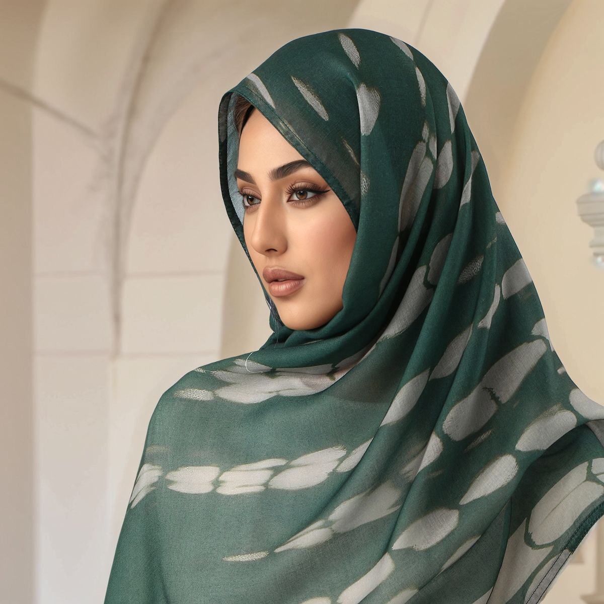 Nuova stampa Rayon Sciarpa Hij - Women Fashion Malaysia recensione e prezzo