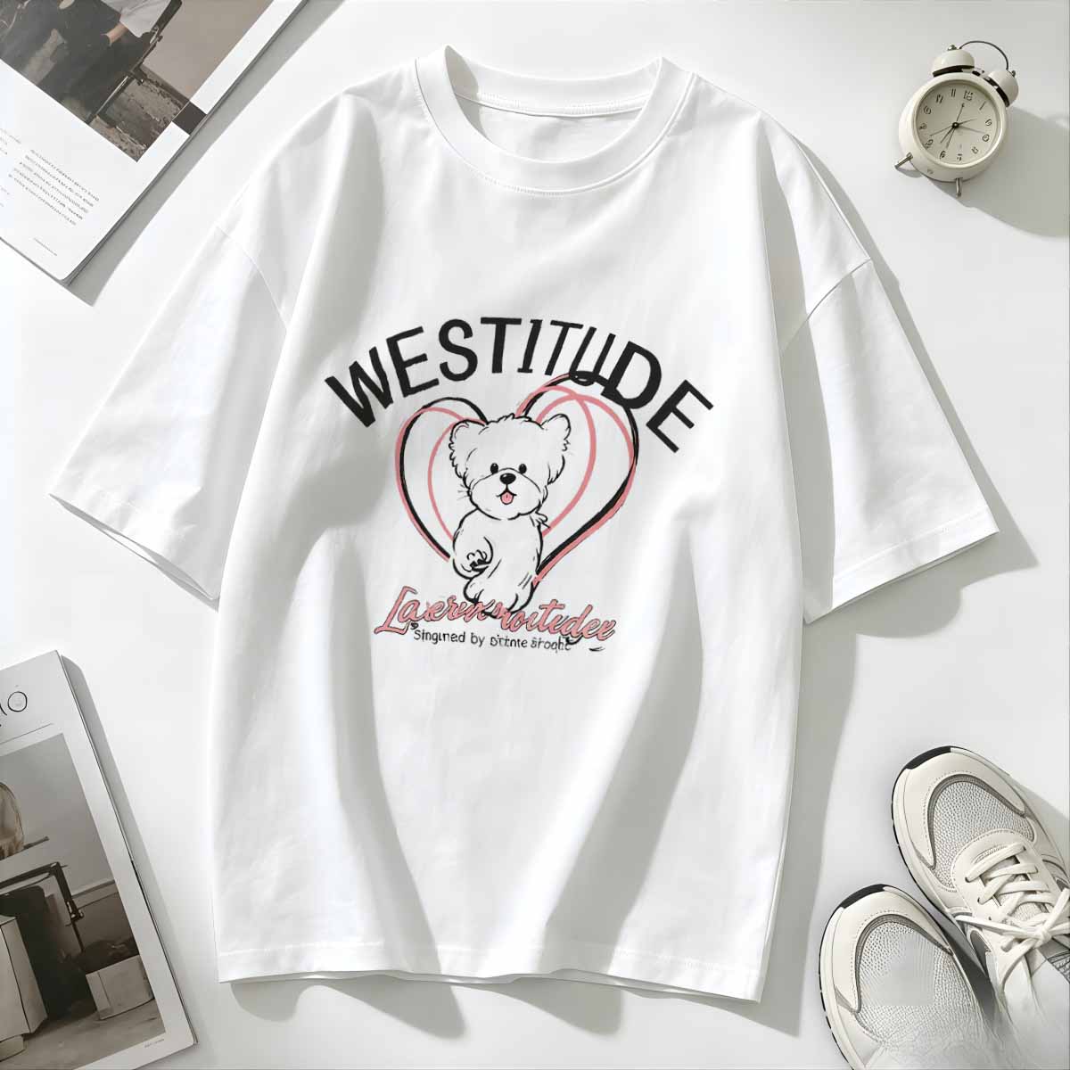 T-shirt da ragazza in cotone a - Women'S Fashion Market Size recensione e prezzo