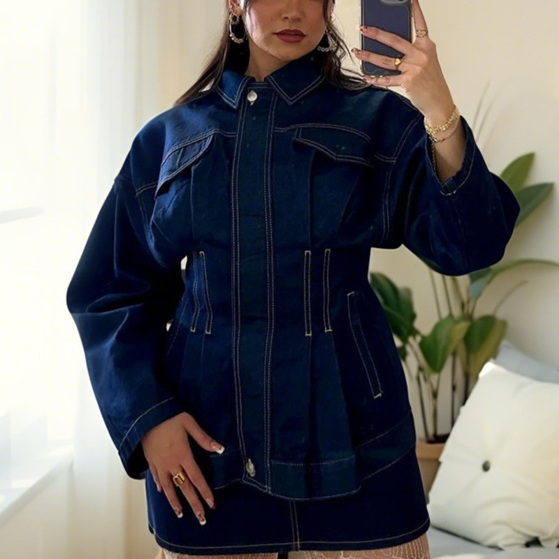 ANJY Autunno Nuove Donne Alla  - Women'S Fashion Denim Jacket recensione e prezzo