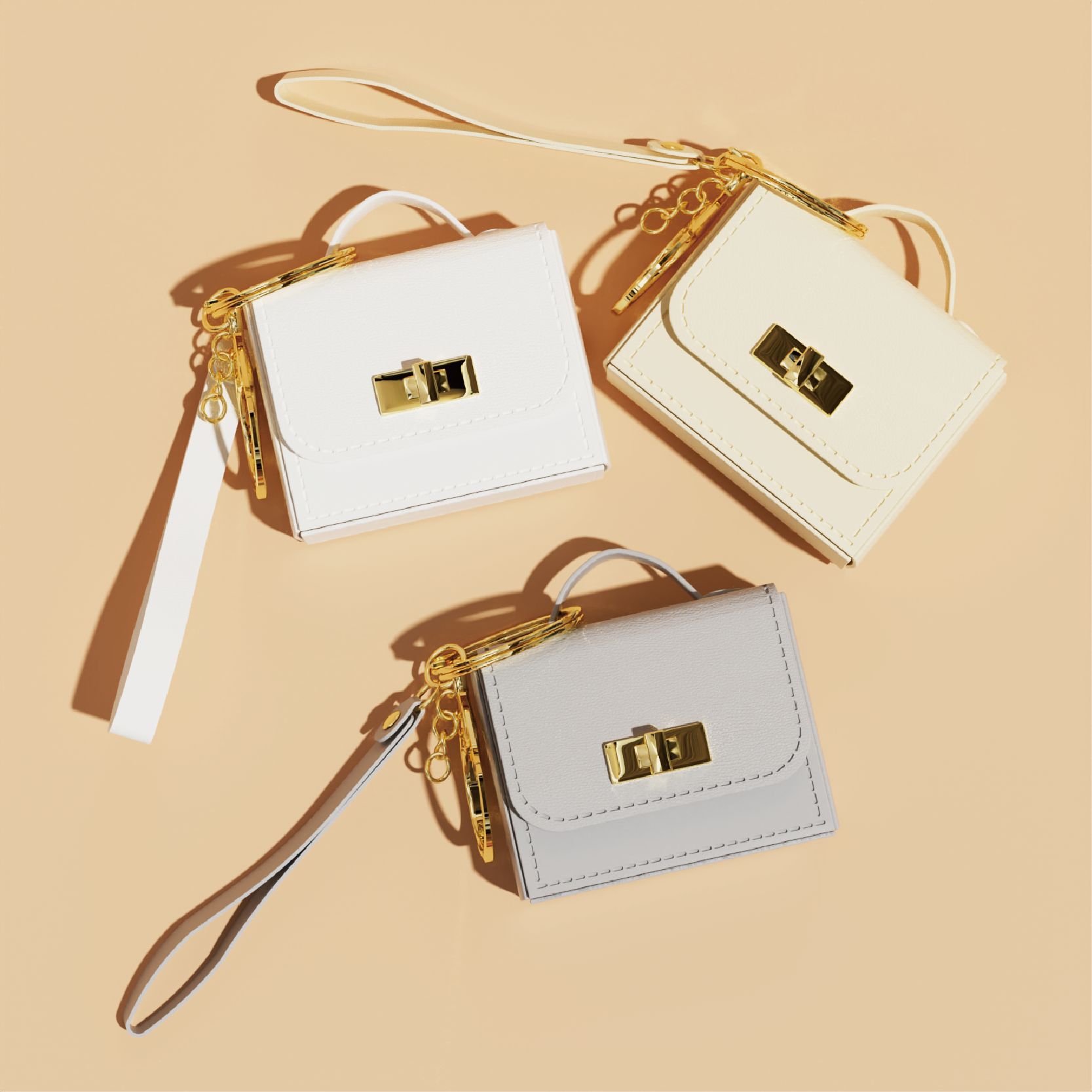 Mini Portachiavi in Pelle con  - Women'S Ysl Fashion recensione e prezzo