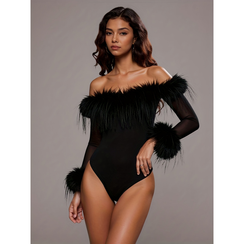 Top Aderente in Rete Pelosa al - Bodycon Dress Women recensione e prezzo