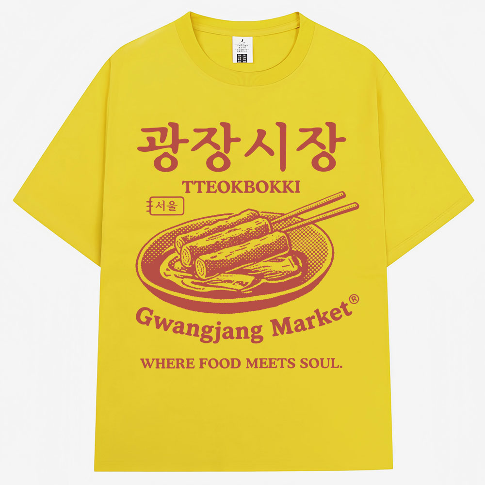 T-shirt Stile Coreano con Stam - Women'S Fashion Market Size recensione e prezzo